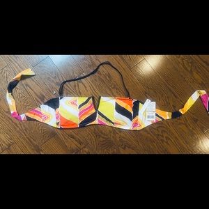 Trunk Trunk bathing suit top (top only). Removable straps. New.